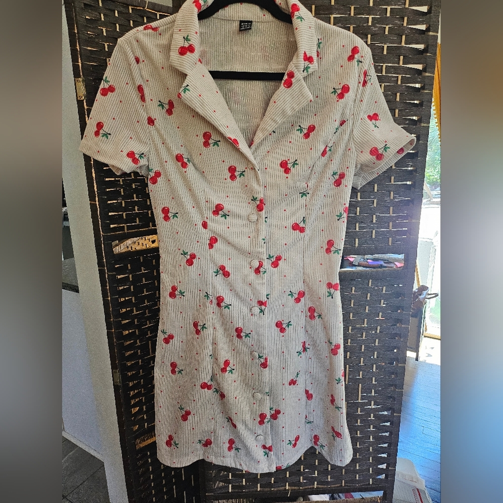 Mini Cherry Dress Med